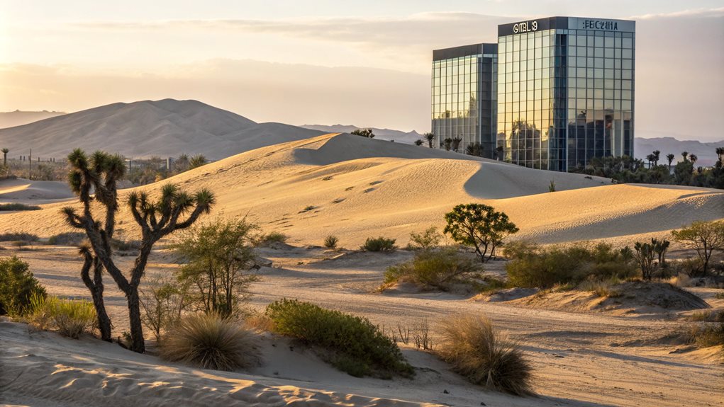 suburban southern california desert community