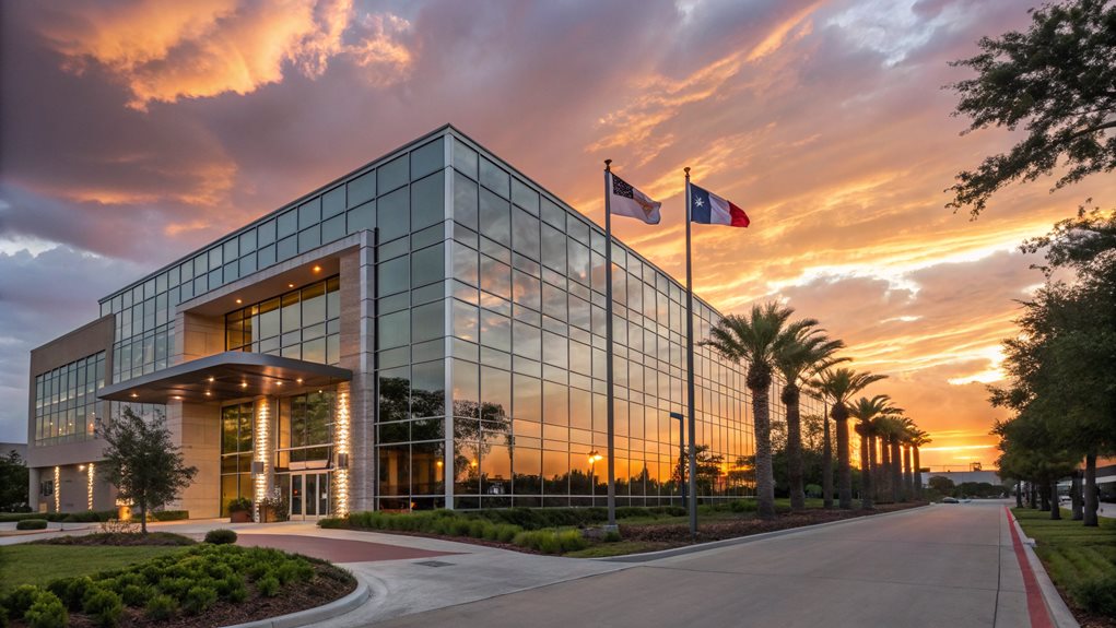 thriving suburban community north of dallas