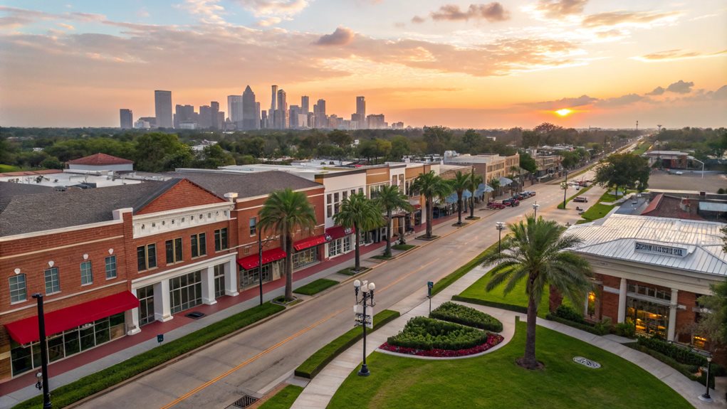 vibrant houston suburb thriving community